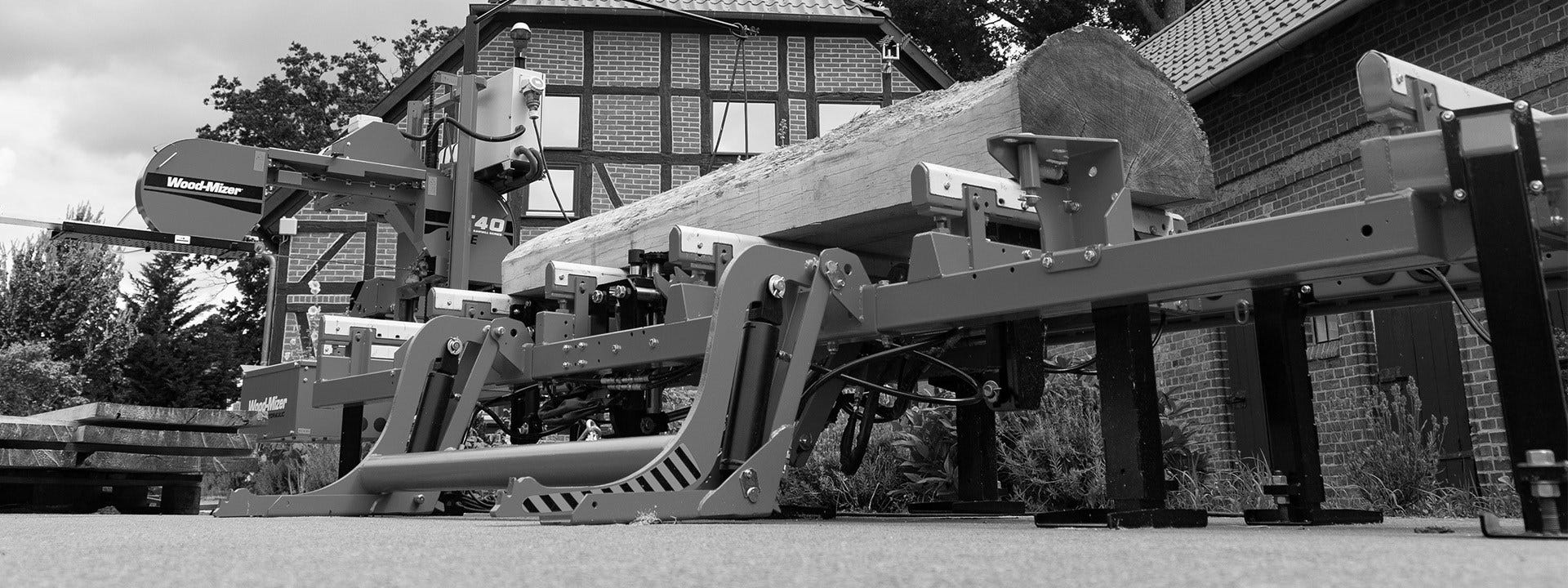 The LT40 Sawmill History: Bed and Hydraulics Upgrades
