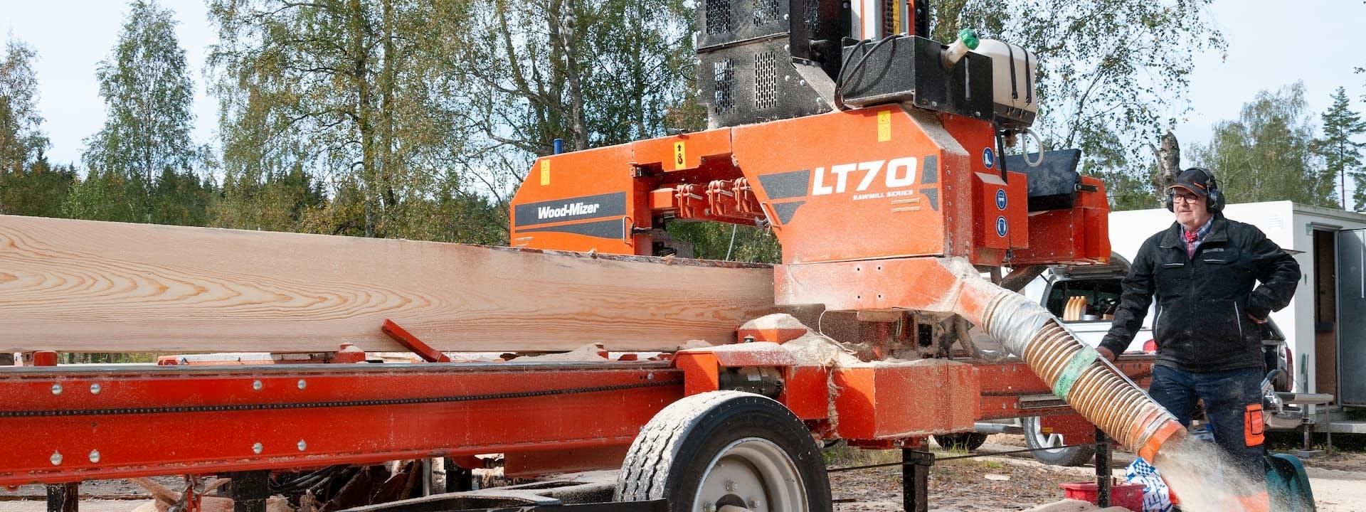 Learning Woodworking with Wood-Mizer in Sweden