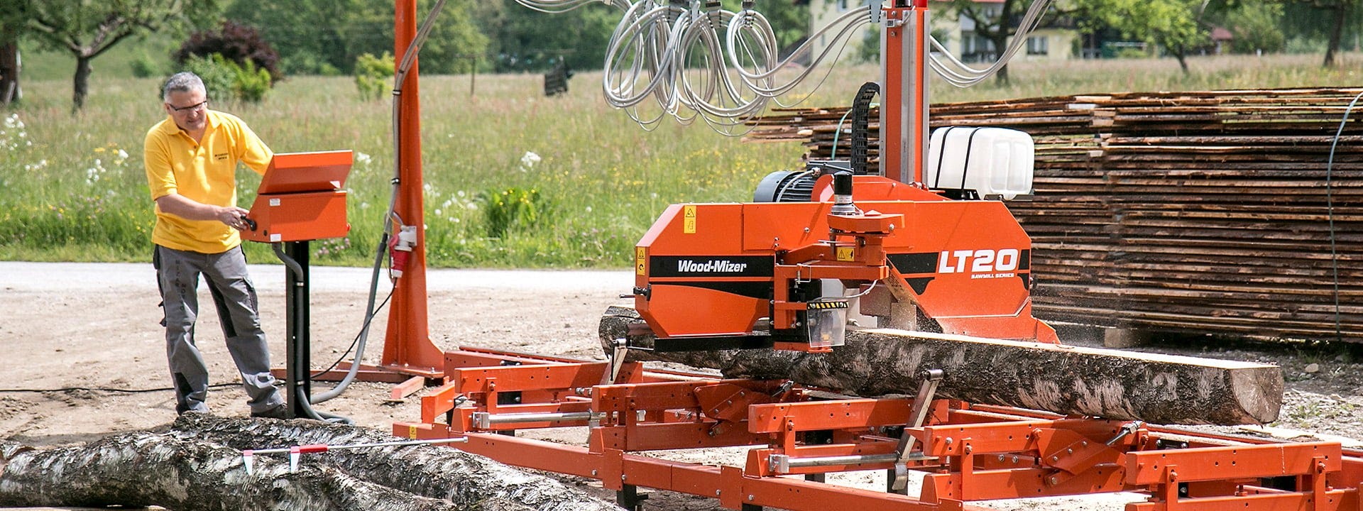 Egy szlovén asztalosműhely Wood-Mizer fűrészgépet üzemeltet